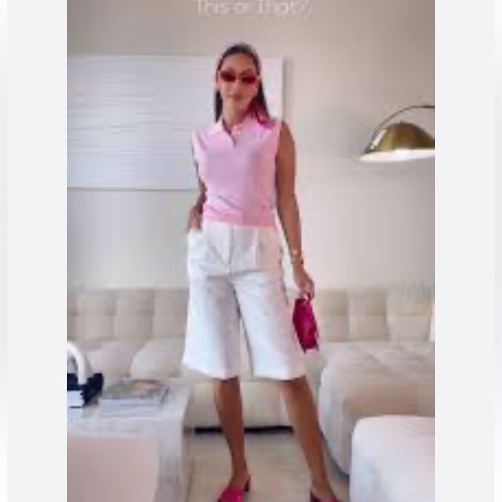 BASIC KNIT POLO COLLAR TOP
PINK 0/3390/004/620/03 - Picture 2 of 2